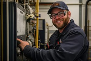 furnace maintenance, fall HVAC tune-up, heating system inspection